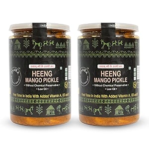 buy one get one zaaika heeng mango pickle low oil indian traditional aam ka achar homemade mothers recipe pickle  no preservatives 900gm complements a wide range of indian meals