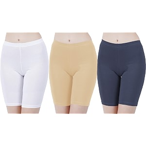 buy that trendz cotton lycra tight fit stretchable cycling shorts womensshorties for exerciseworkoutyogagymcycleactive wear running red dark skin royal blue combo pack of 3