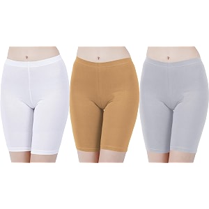 buy that trendz cotton lycra tight fit stretchable cycling shorts womensshorties for exerciseworkoutyogagymcycleactive wear running red dark skin royal blue combo pack of 3
