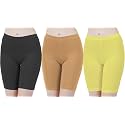 Buy That Trendz Cotton Lycra Tight Fit Stretchable Cycling Shorts Womens|Shorties for Exercise/Workout/Yoga/Gym/Cycle/Active wear Running Red Dark Skin Royal Blue Combo Pack of 3