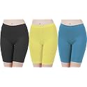 Buy That Trendz Cotton Lycra Tight Fit Stretchable Cycling Shorts Womens|Shorties for Exercise/Workout/Yoga/Gym/Cycle/Active wear Running Red Dark Skin Royal Blue Combo Pack of 3