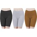 Buy That Trendz Cotton Lycra Tight Fit Stretchable Cycling Shorts Womens|Shorties for Exercise/Workout/Yoga/Gym/Cycle/Active wear Running Red Dark Skin Royal Blue Combo Pack of 3