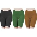 Buy That Trendz Cotton Lycra Tight Fit Stretchable Cycling Shorts Womens|Shorties for Exercise/Workout/Yoga/Gym/Cycle/Active wear Running Red Dark Skin Royal Blue Combo Pack of 3