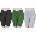 Buy That Trendz Cotton Lycra Tight Fit Stretchable Cycling Shorts Womens|Shorties for Exercise/Workout/Yoga/Gym/Cycle/Active wear Running Red Dark Skin Royal Blue Combo Pack of 3