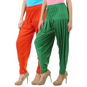 buy that trendz patiyala pants for women 2 combo viscose patiyala salwar harem bottoms pants pack of 2