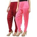 Buy That Trendz Women's Cotton Viscose Relaxed Dhoti Pants (Maroon
