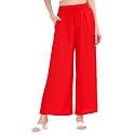 Buy That Trendz Palazzo Pants for Women Cotton Rayon Elasticated Casual Regular Fit M to 6XL