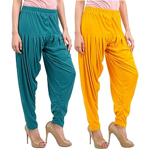 buy that trendz patiala salwar for women relaxed fit viscose patiyala salwar harem bottom pants
