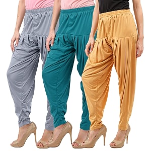 buy that trendz patiala salwar for women relaxed fit viscose patiyala salwar harem bottom pants