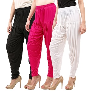 buy that trendz patiala salwar for women relaxed fit viscose patiyala salwar harem bottom pants