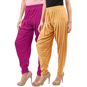 buy that trendz patiala salwar for women relaxed fit viscose patiyala salwar harem bottom pants