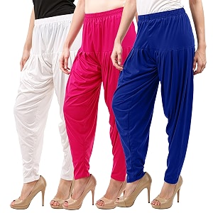 buy that trendz patiala salwar for women relaxed fit viscose patiyala salwar harem bottom pants