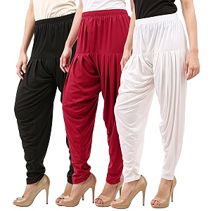 buy that trendz patiala salwar for women relaxed fit viscose patiyala salwar harem bottom pants