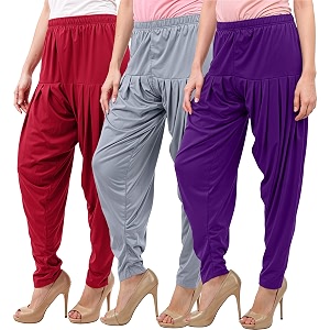buy that trendz patiala salwar for women relaxed fit viscose patiyala salwar harem bottom pants