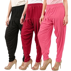 buy that trendz patiala salwar for women relaxed fit viscose patiyala salwar harem bottom pants