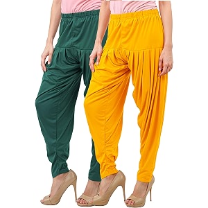 buy that trendz patiala salwar for women relaxed fit viscose patiyala salwar harem bottom pants