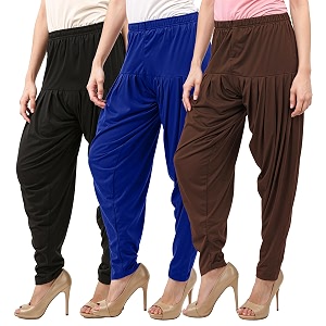 buy that trendz patiala salwar for women relaxed fit viscose patiyala salwar harem bottom pants