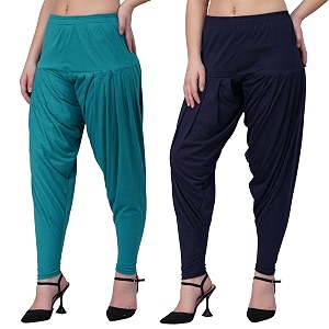 buy that trendz patiala salwar for women relaxed fit viscose patiyala salwar harem bottom pants