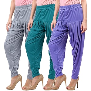 buy that trendz patiala salwar for women relaxed fit viscose patiyala salwar harem bottom pants