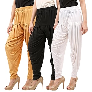 buy that trendz patiala salwar for women relaxed fit viscose patiyala salwar harem bottom pants