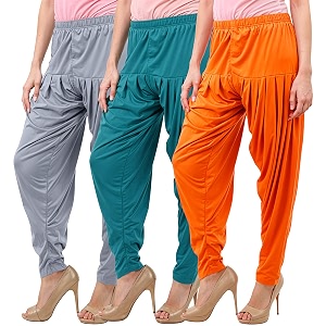 buy that trendz patiala salwar for women relaxed fit viscose patiyala salwar harem bottom pants
