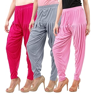 buy that trendz patiala salwar for women relaxed fit viscose patiyala salwar harem bottom pants