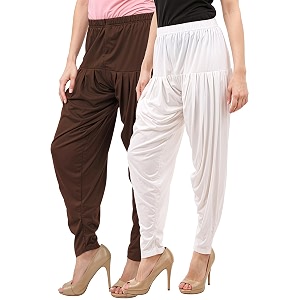 buy that trendz patiala salwar for women relaxed fit viscose patiyala salwar harem bottom pants