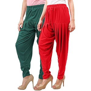 buy that trendz patiala salwar for women relaxed fit viscose patiyala salwar harem bottom pants