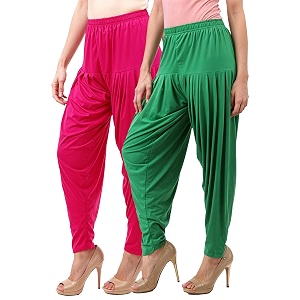 buy that trendz patiala salwar for women relaxed fit viscose patiyala salwar harem bottom pants