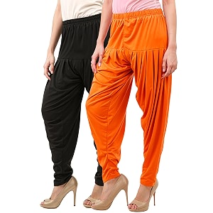 buy that trendz patiala salwar for women relaxed fit viscose patiyala salwar harem bottom pants