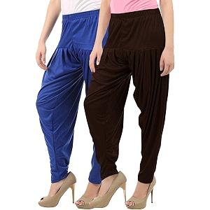 buy that trendz patiala salwar for women relaxed fit viscose patiyala salwar harem bottom pants