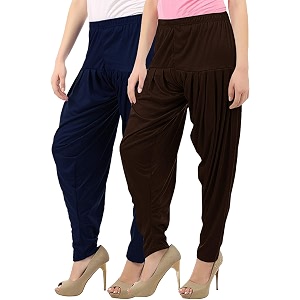 buy that trendz patiala salwar for women relaxed fit viscose patiyala salwar harem bottom pants