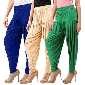 buy that trendz patiala salwar for women relaxed fit viscose patiyala salwar harem bottom pants