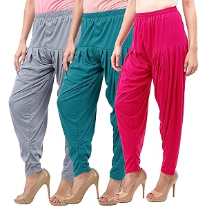 buy that trendz patiala salwar for women relaxed fit viscose patiyala salwar harem bottom pants