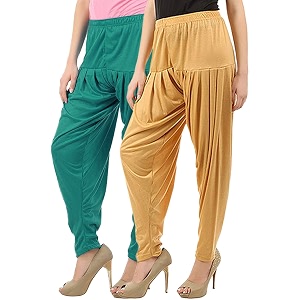 buy that trendz patiala salwar for women relaxed fit viscose patiyala salwar harem bottom pants