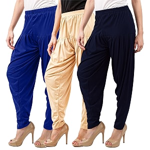 buy that trendz patiala salwar for women relaxed fit viscose patiyala salwar harem bottom pants