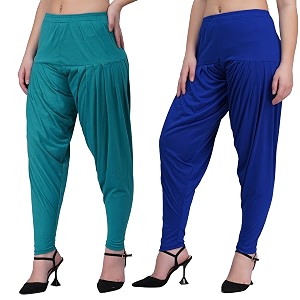 buy that trendz patiala salwar for women relaxed fit viscose patiyala salwar harem bottom pants