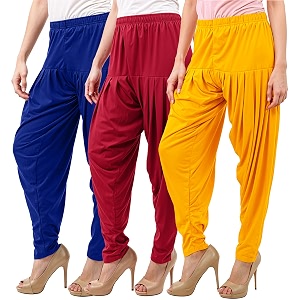 buy that trendz patiala salwar for women relaxed fit viscose patiyala salwar harem bottom pants