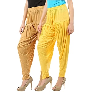 buy that trendz patiala salwar for women relaxed fit viscose patiyala salwar harem bottom pants