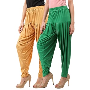 buy that trendz patiala salwar for women relaxed fit viscose patiyala salwar harem bottom pants