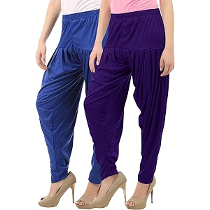 buy that trendz patiala salwar for women relaxed fit viscose patiyala salwar harem bottom pants