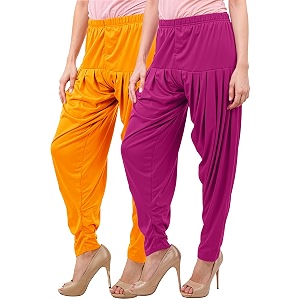 buy that trendz patiala salwar for women relaxed fit viscose patiyala salwar harem bottom pants