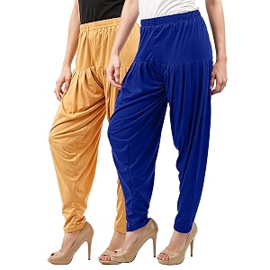 buy that trendz patiala salwar for women relaxed fit viscose patiyala salwar harem bottom pants