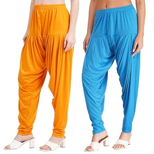 buy that trendz patiala salwar for women relaxed fit viscose patiyala salwar harem bottom pants