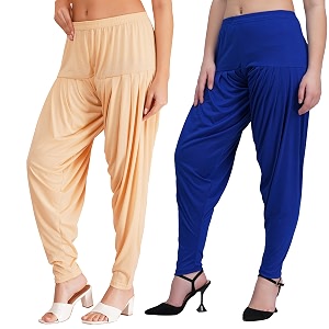 buy that trendz patiala salwar for women relaxed fit viscose patiyala salwar harem bottom pants
