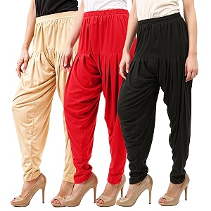 buy that trendz patiala salwar for women relaxed fit viscose patiyala salwar harem bottom pants