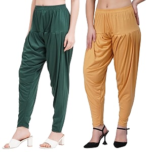 buy that trendz patiala salwar for women relaxed fit viscose patiyala salwar harem bottom pants