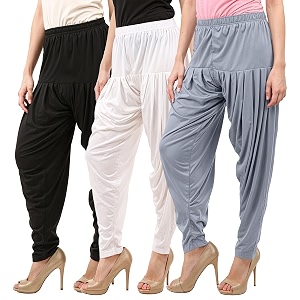 buy that trendz patiala salwar for women relaxed fit viscose patiyala salwar harem bottom pants