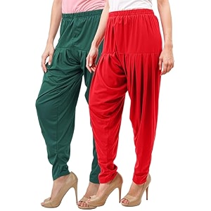 buy that trendz patiala salwar for women relaxed fit viscose patiyala salwar harem bottom pants
