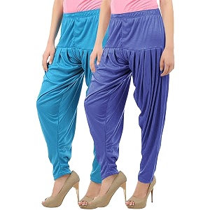 buy that trendz patiala salwar for women relaxed fit viscose patiyala salwar harem bottom pants